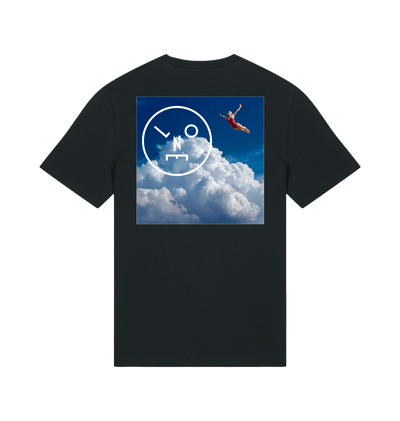 Black Printed T-shirt Back