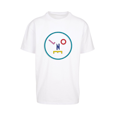 White Printed T-shirt Front