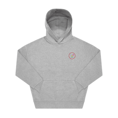Sport Grey Printed Hoody Front