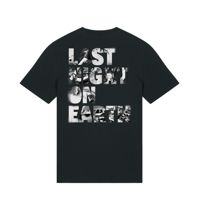 Black Printed T-shirt Back