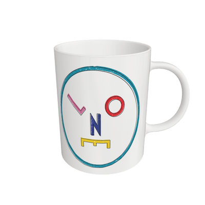 White Mug Front