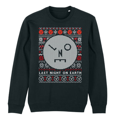 LNOE Christmas Knit Pattern Adult's Sweatshirt-lnoearth