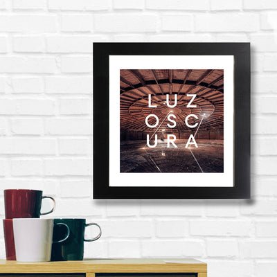 LUZoSCURA Album Artwork Square Prints (framed or unframed)-lnoearth