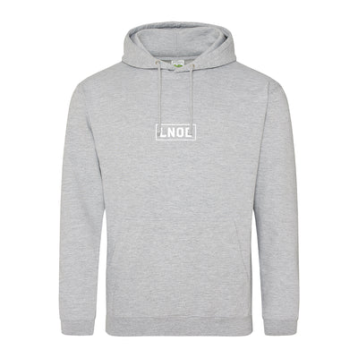 LNOE Adult's Heather Grey Hooded Sweatshirt-lnoearth